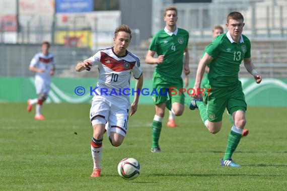 U19 EM-Qualifikation - 14/15 - Deutschland vs. Irland (© Kraichgausport / Loerz)